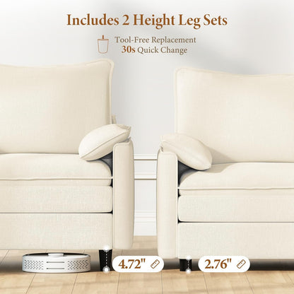 Cloud Comfort Modular Sofa™