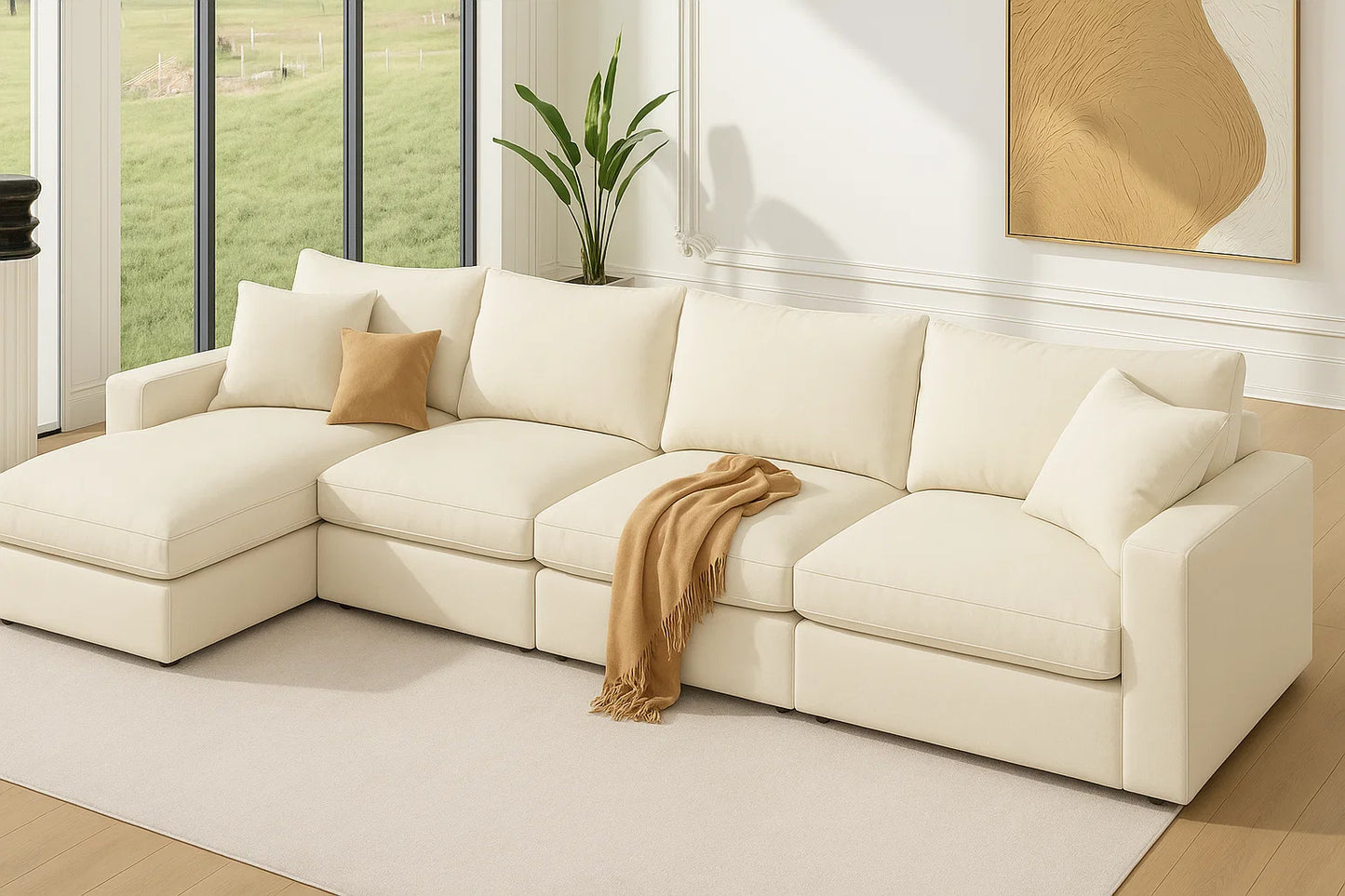 Cloud Comfort Modular Sofa™
